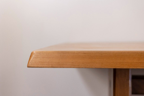 Pierre Chapo, Table En Orme Modèle T14a, Années 1960, LS55764207C