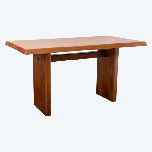 Pierre Chapo, Table En Orme Modèle T14a, Années 1960, LS55764207C