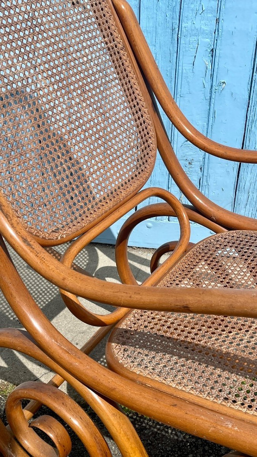 Rocking Chair, Rocking Chair In The Style Of Thonet, Early 20th Century