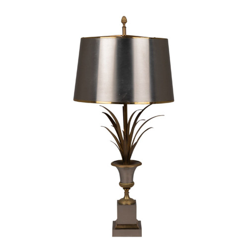 Maison Charles, lampada "Reed" in bronzo, anni '70, LS5571756B