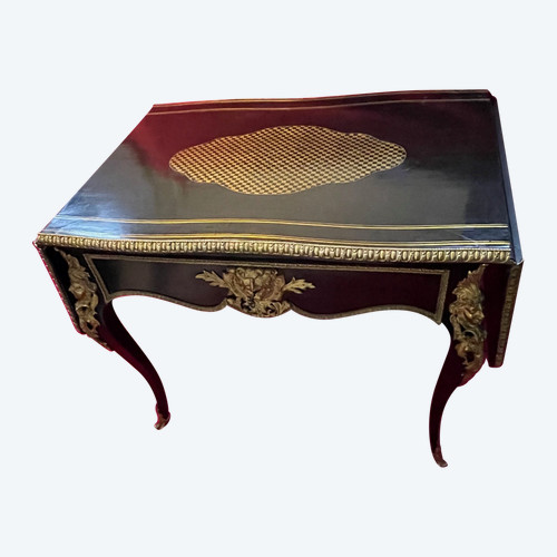 Table bureau époque Napoléon III Bronze doré XIX Eme