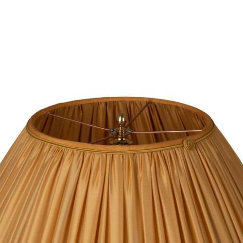 Coppia di lampade in porcellana celeste e bronzo, 1880 circa, LS5543798A