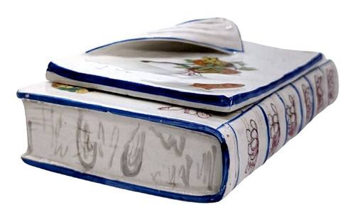 Boite  Art Nouveau Majorelle (nancy) En Porcelaine 1900
