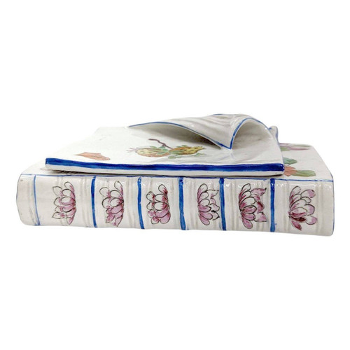 Boite  Art Nouveau Majorelle (nancy) En Porcelaine 1900