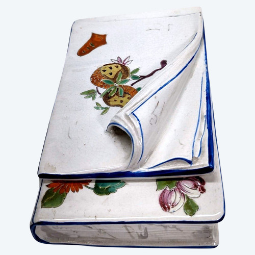 Boite  Art Nouveau Majorelle (nancy) En Porcelaine 1900