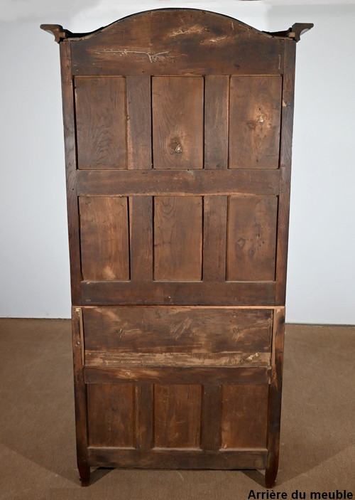 Exceptional Scriban Chest of Drawers from Port Nantais in Cuban Mahogany – 1750