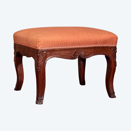 Foot Rest Stool Louis XV Style Epoque Nineteenth