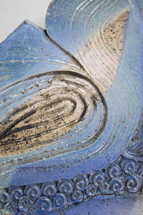 Jean Derval, Ceramic bas-relief sculpture, Year 2004, LS55091807D