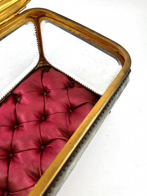 Large Napoleon 3 bevelled jewelry box