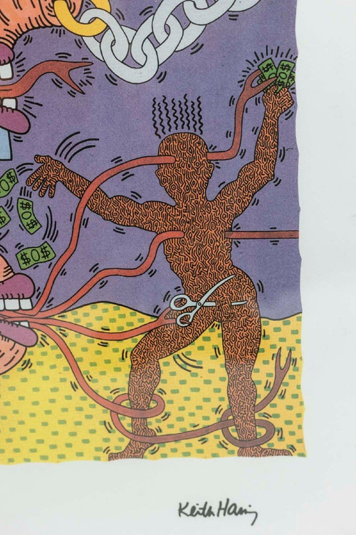Keith Haring, Silkscreen, 1990s, LS5370F