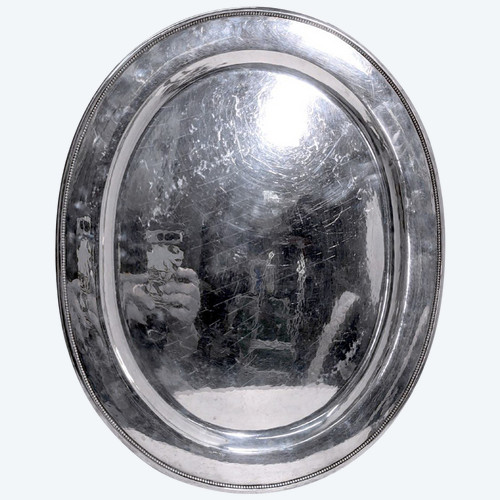 Dish In Sterling Silver Georges Jensen 1.6 Kg