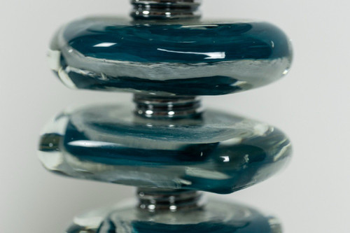 Paar Murano-Glaslampen, Zeitgenössisches Kunsthandwerk, LS5485734D