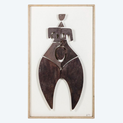 Schild "Brita La Nageuse", Contemporary Work, LS54501976C