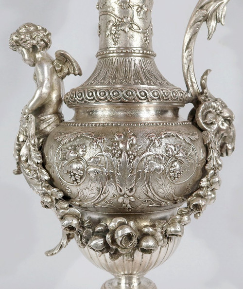 Importante Aiguière Argentée, style Louis XVI – XIXe