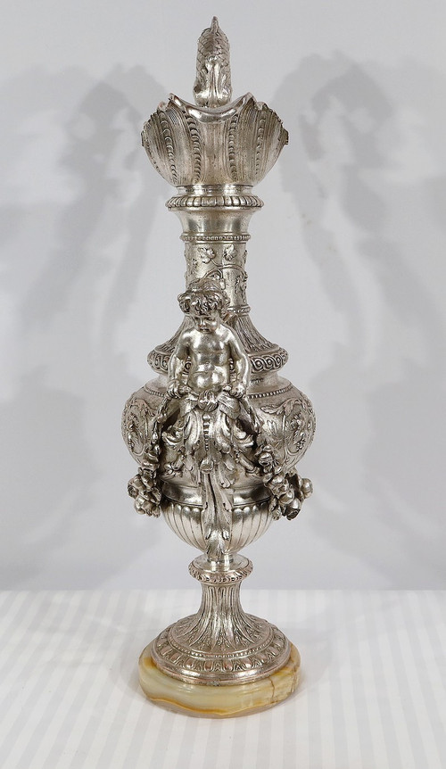 Importante Aiguière Argentée, style Louis XVI – XIXe