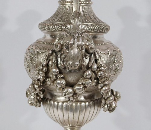 Importante Aiguière Argentée, style Louis XVI – XIXe