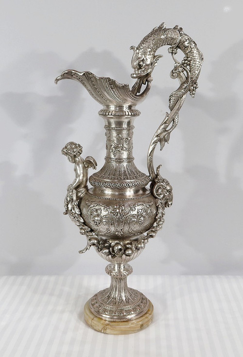 Importante Aiguière Argentée, style Louis XVI – XIXe