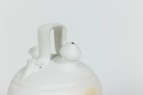 Painted Terracotta Vase, Contemporary Work, LS5437153C