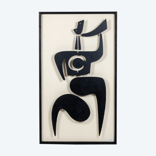 Pannello "Bugler La Trompette", Travail Contemporain, LS54421976C