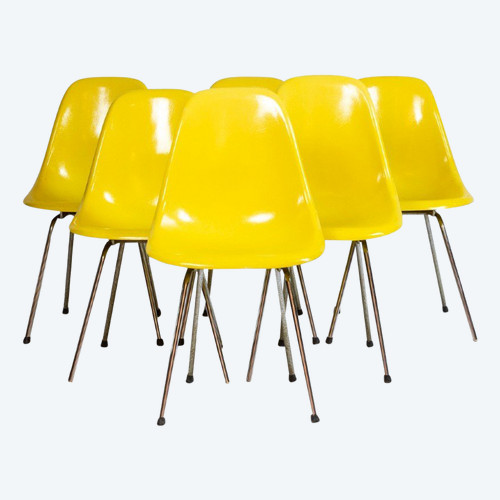 Eames für Herman Miller, Stuhlserie, 1960er Jahre, LS5431/32