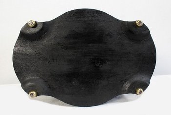 Table planter in blackened wood, Napoleon III period - 19th century