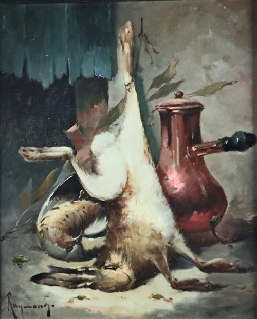 Casimir Raymond, Stillleben mit Hase