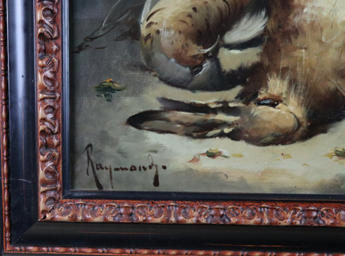 Casimir Raymond, Stillleben mit Hase