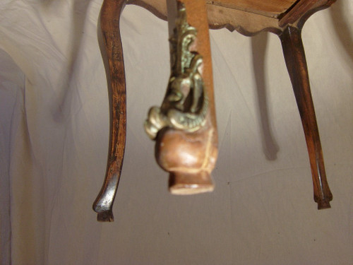 Louis XV inlaid bedside table