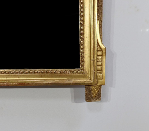 Gilded wood mirror, Louis XVI style - Early 20th century