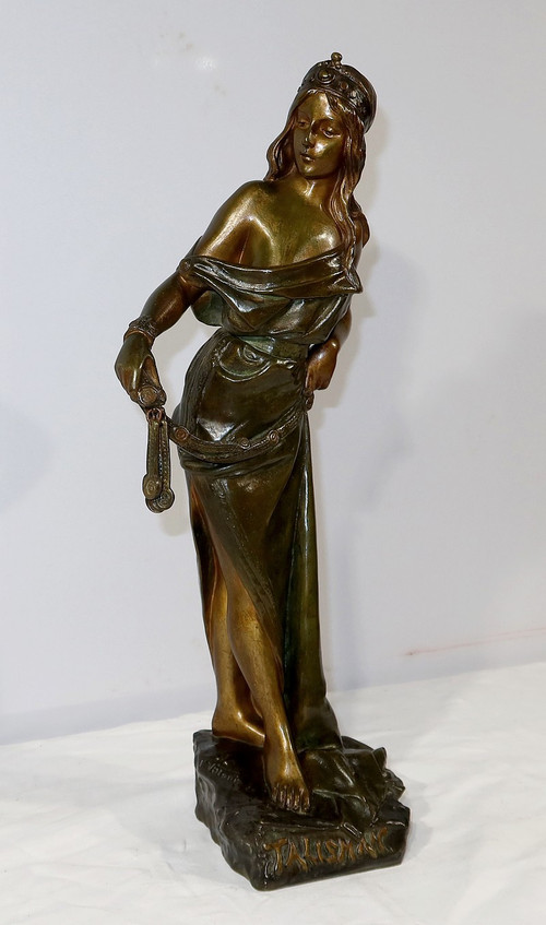 Talismano in bronzo di E. Villanis - Inizio XX secolo