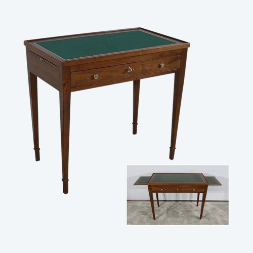 Small Mahogany Desk Table, Louis XVI period - Late 18th century