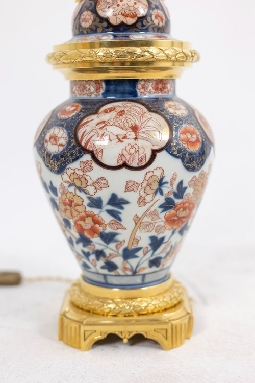 Lamp In Imari Porcelain And Gilt Bronze, Circa 1880, LS5057431B