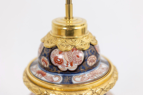 Lamp In Imari Porcelain And Gilt Bronze, Circa 1880, LS5057431B