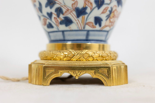 Lamp In Imari Porcelain And Gilt Bronze, Circa 1880, LS5057431B