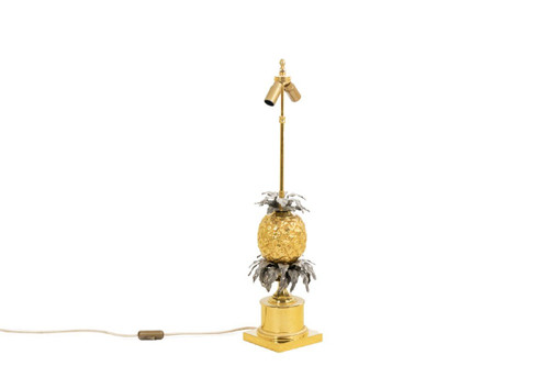 Maison Charles, lampada in bronzo "Ananas", anni '60, LS4875454