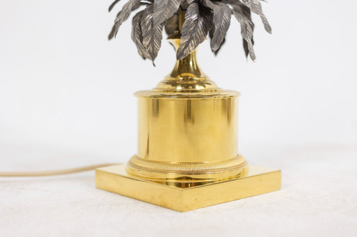 Maison Charles, lampada in bronzo "Ananas", anni '60, LS4875454