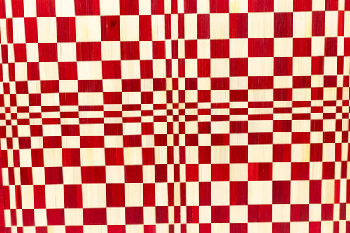 Kinetische Tafel mit Intarsien aus Stroh, zeitgenössische Arbeit, LS5228451C