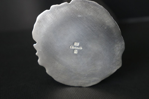 Michele Oka Doner, Vase En Bronze Argenté, Christofle