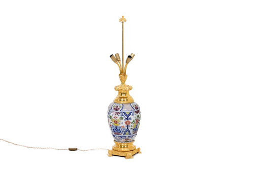 Lampada in maiolica di Delft, XIX secolo, LS4874583C