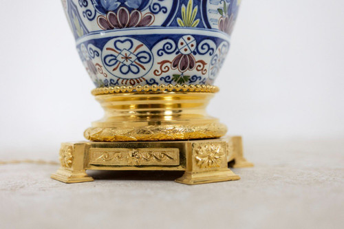 Lampada in maiolica di Delft, XIX secolo, LS4874583C