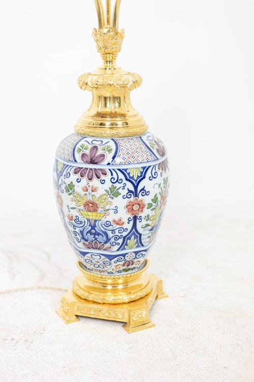 Lampada in maiolica di Delft, XIX secolo, LS4874583C
