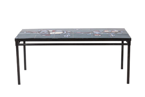 Table basse en céramique, années 1950, LS4884241D