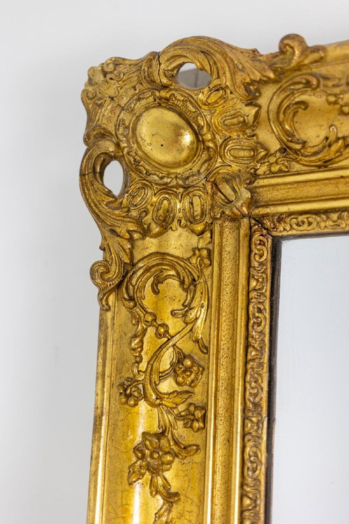 Trumeau in stile Regency in legno dorato e stucco, XIX secolo, LS4819551A