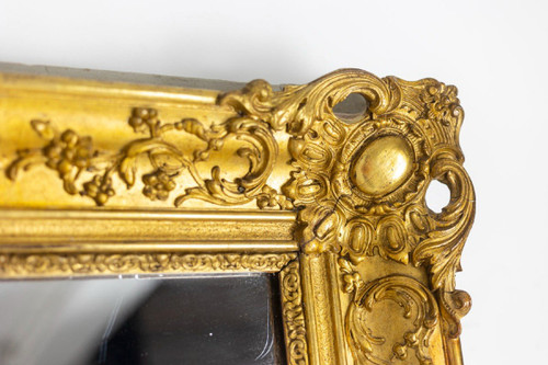 Trumeau in stile Regency in legno dorato e stucco, XIX secolo, LS4819551A