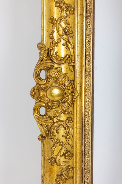 Trumeau in stile Regency in legno dorato e stucco, XIX secolo, LS4819551A