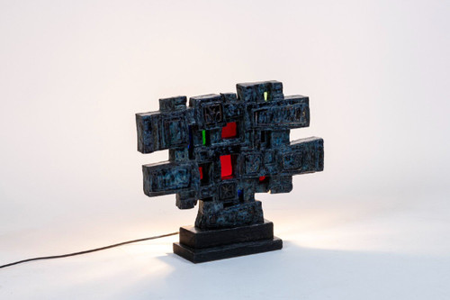 Auguste Harzic, Ceramic And Glass Sculpture, Year 1968, LS5064551A