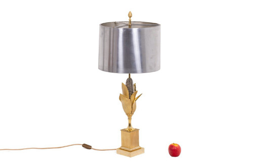 Maison Charles, Bronze Lamp, 1970s, Ls4757571