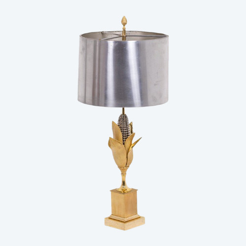 Maison Charles, Bronze Lamp, 1970s, Ls4757571