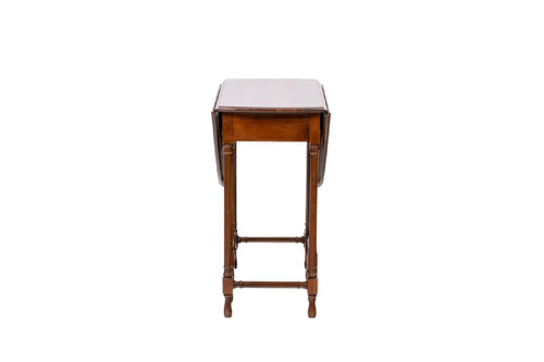 Pair of “Gateleg” flying tables in mahogany, circa 1950, LS4872351