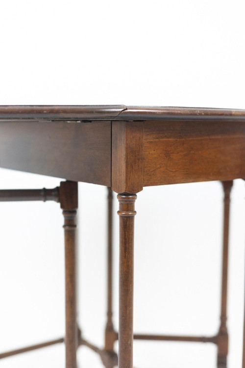 Pair of “Gateleg” flying tables in mahogany, circa 1950, LS4872351